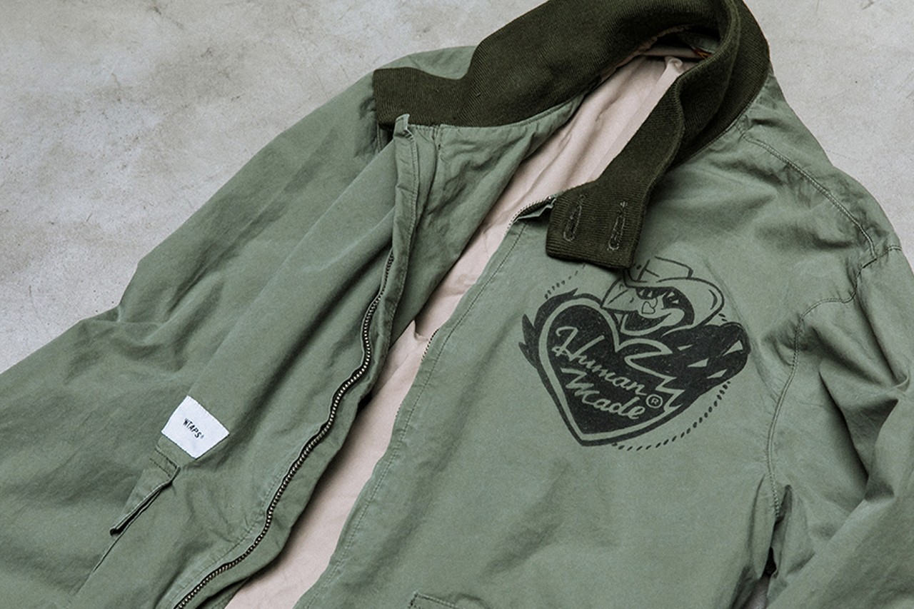 率先预览 human made x wtaps 全新联名系列