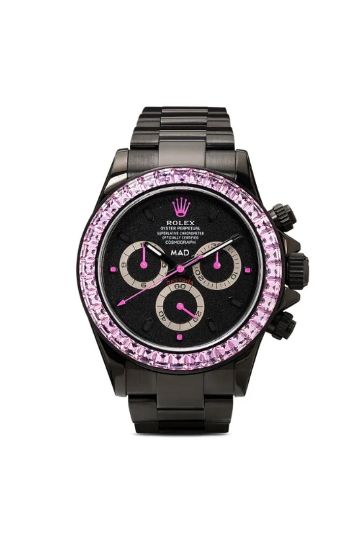 MAD Paris 打造要价近 $82,000 美元 Rolex Daytona 粉红蓝宝石定制腕表