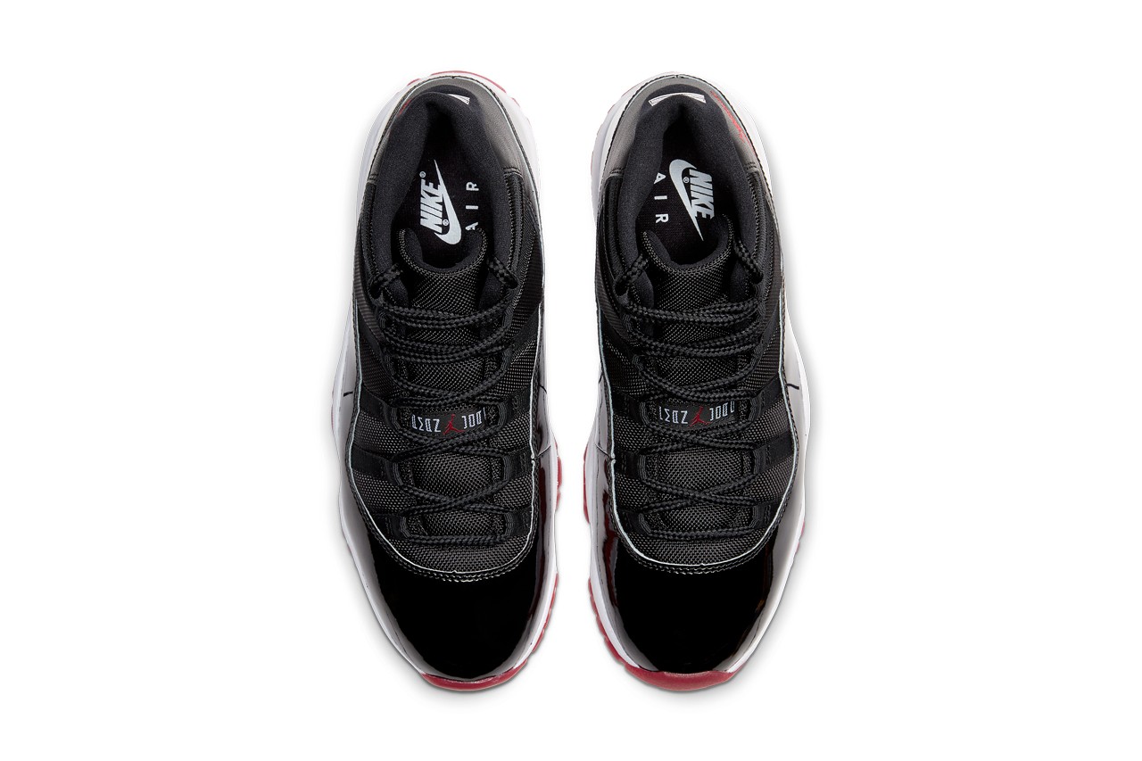 Air Jordan 11「Bred」经典配色官方图辑正式登场_潮闻__她时尚