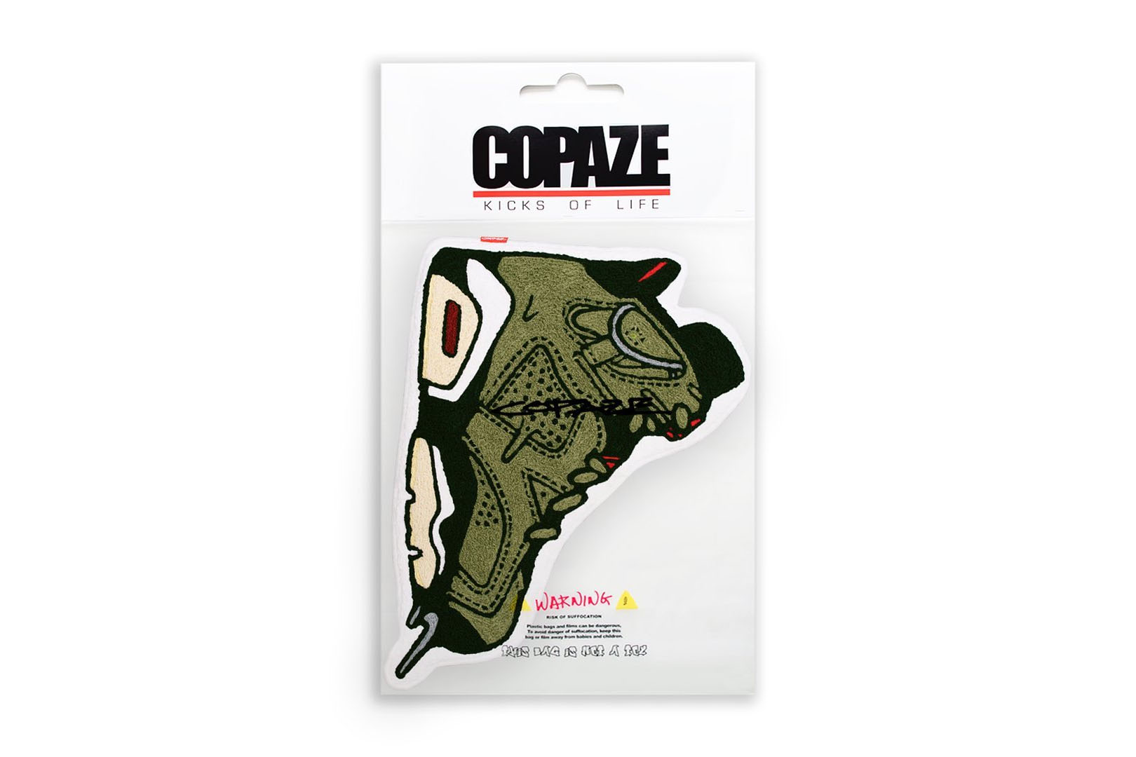 天价潮鞋替代－Copaze 追加「Travis Scott」系列潮流地毡单品