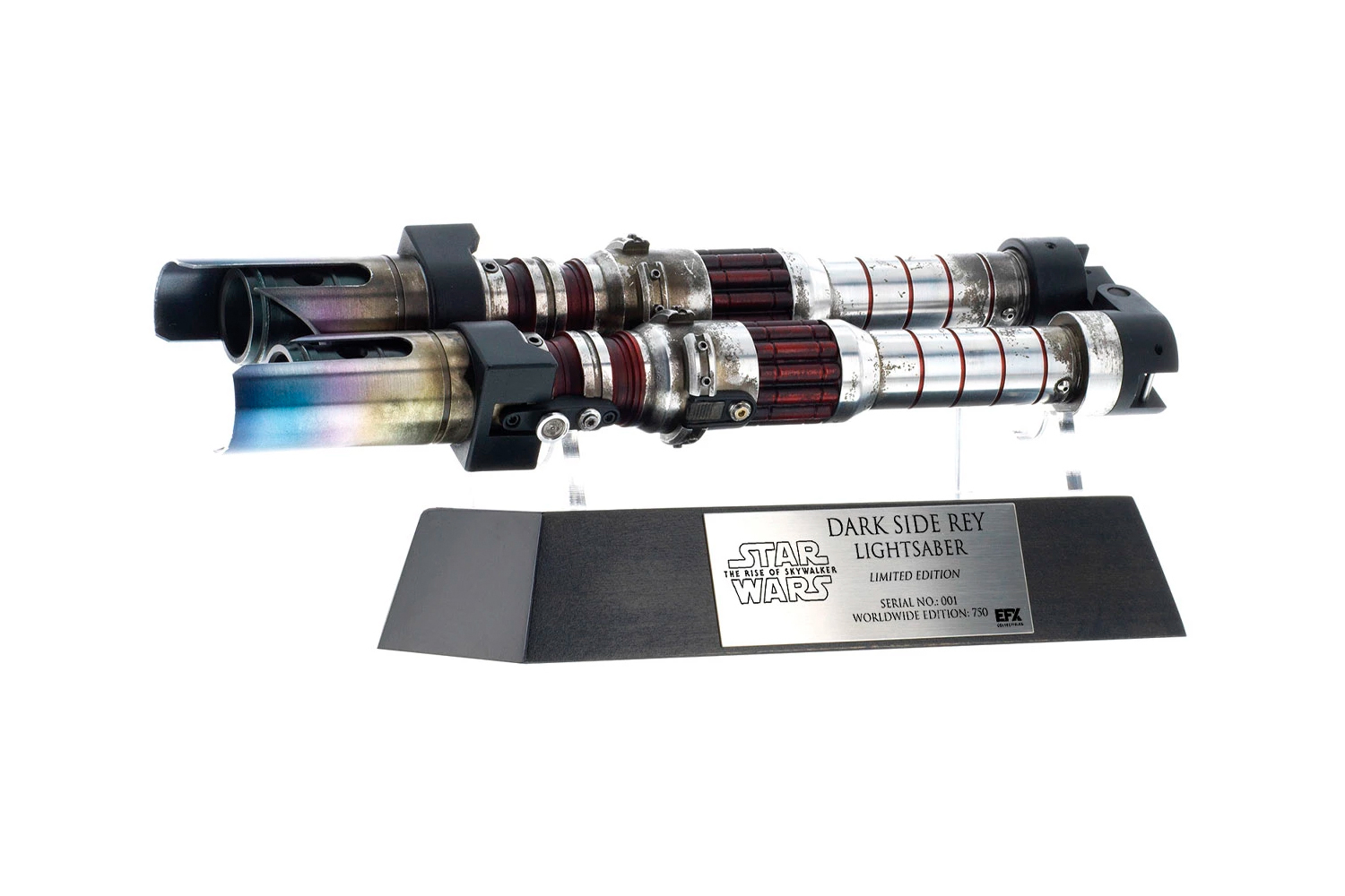 EFX Collectibles 推出《Star Wars》「黑化版 Rey」双刃光剑剑柄