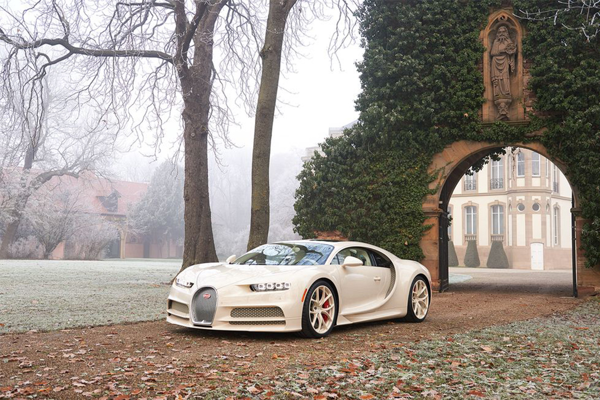 Bugatti x Hermès 全球唯一联名 Chiron 别注车型