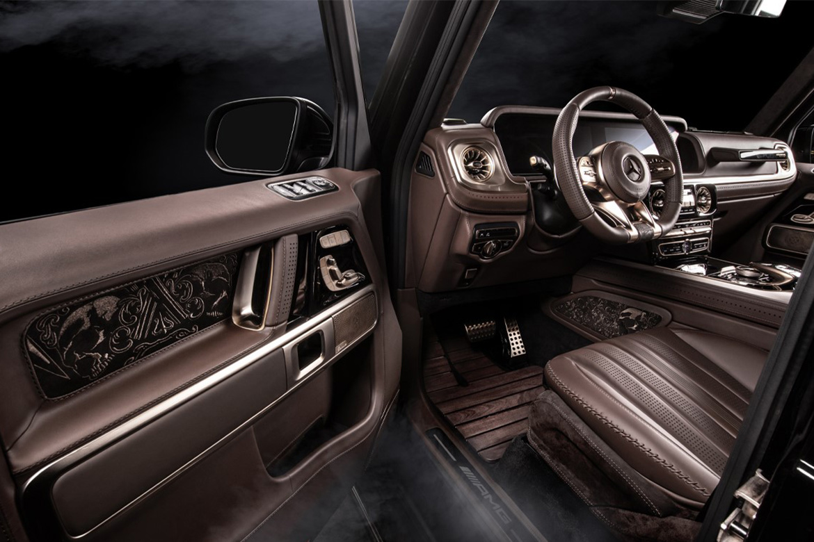 carlex design 打造 mercedes-amg g63 全新「steampunk」改装版本