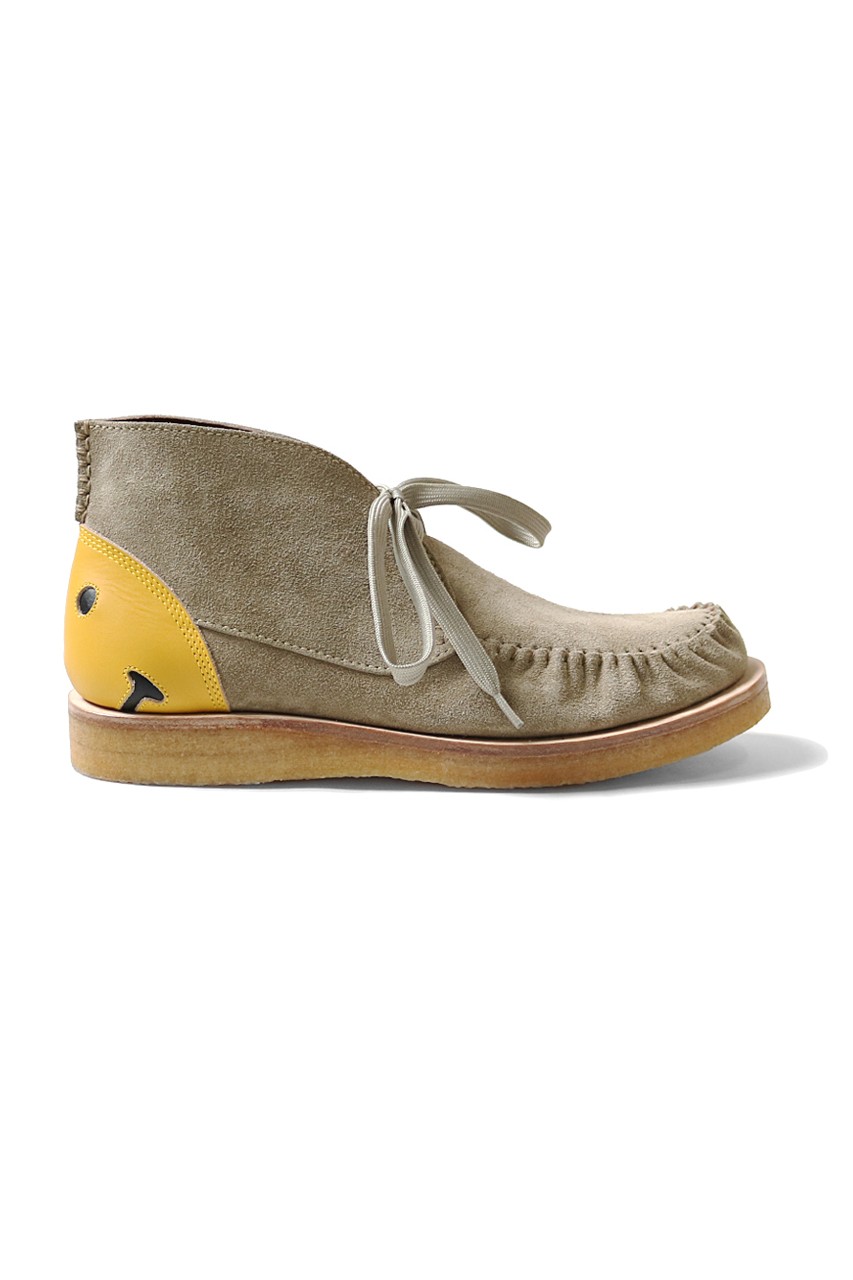 KAPITAL 推出全新Dessert Smiley Boots 沙漠靴款
