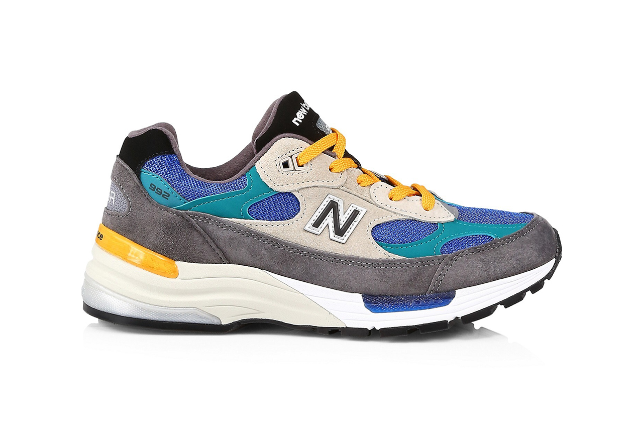 New Balance 992 全新配色「Colorblock」正式发布