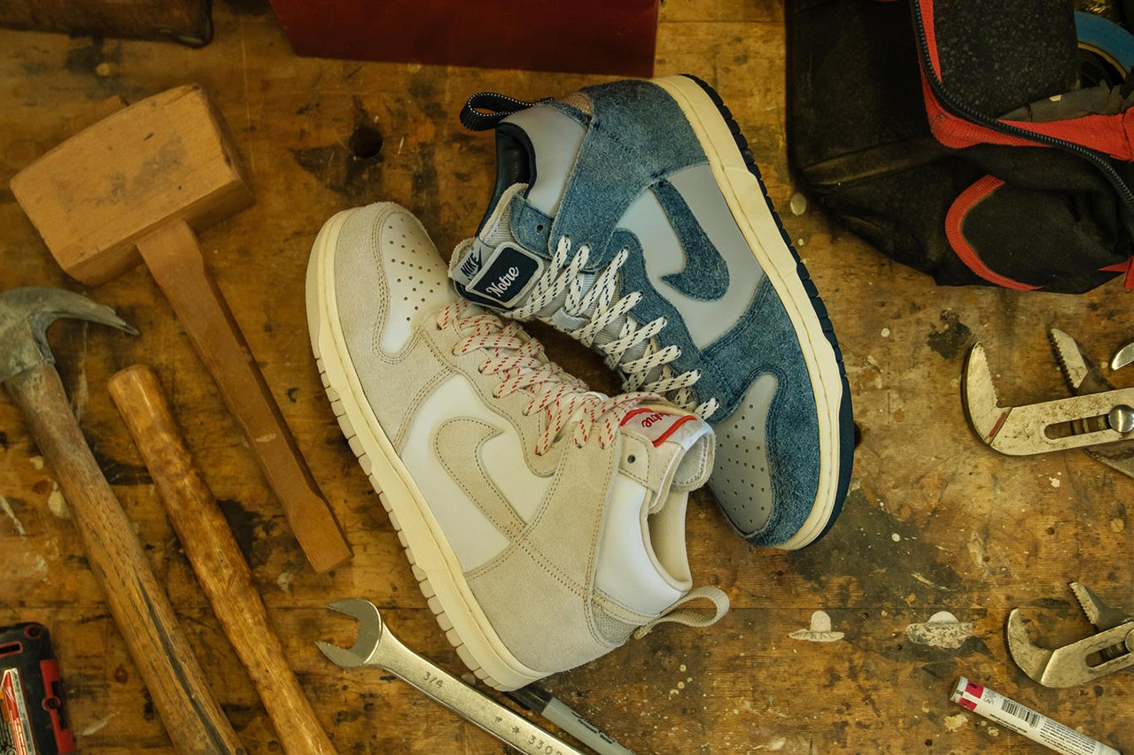Notre x Nike Dunk High 全新联名系列鞋款正式发布