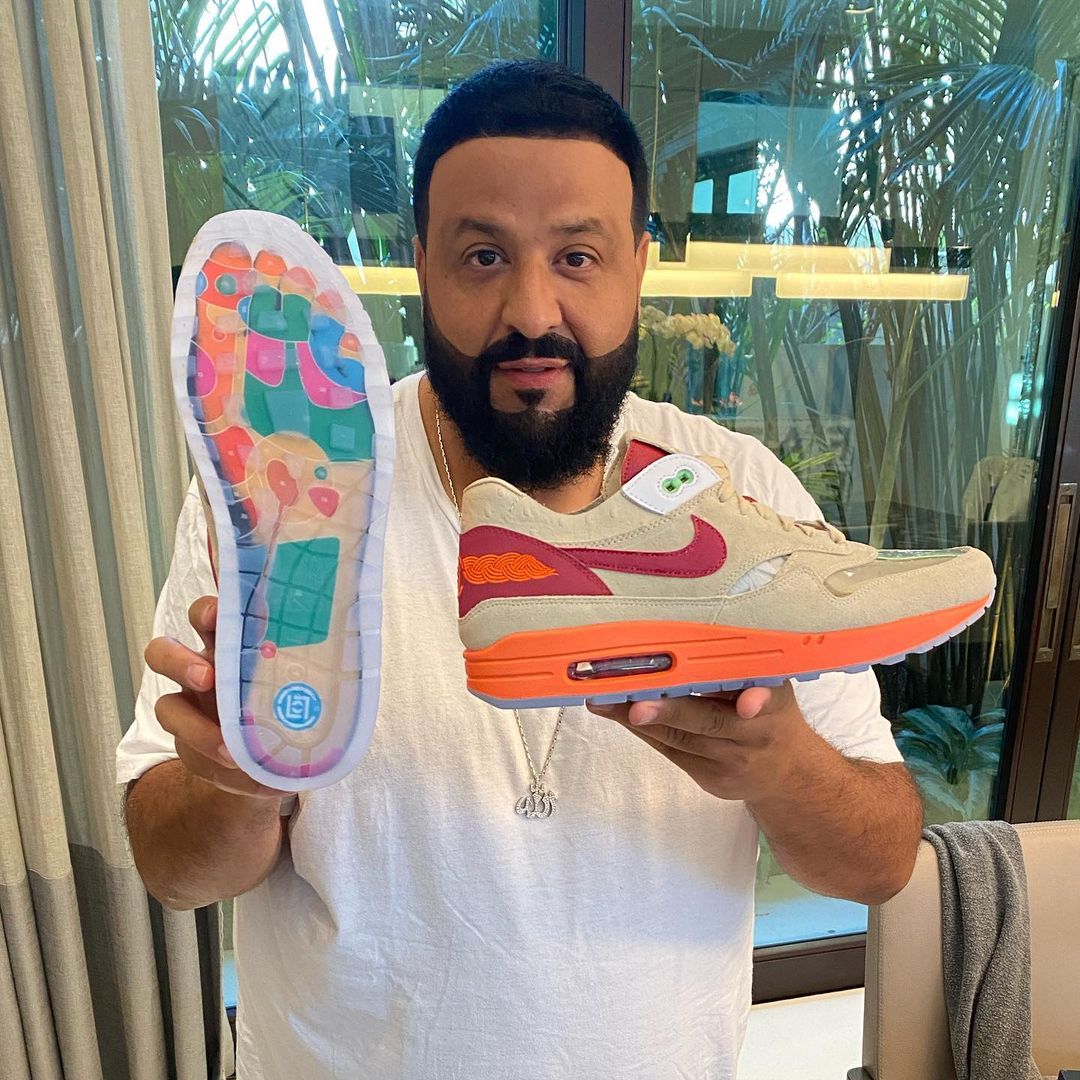 DJ KHALED 率先开箱 CLOT x Nike Air Max 1「Kiss of Death」联名鞋款