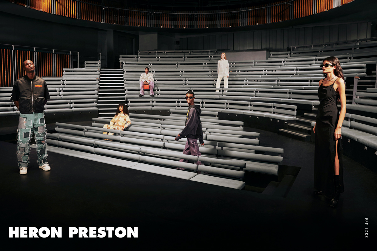 heron preston 2021 春夏系列宣传大片正式发布