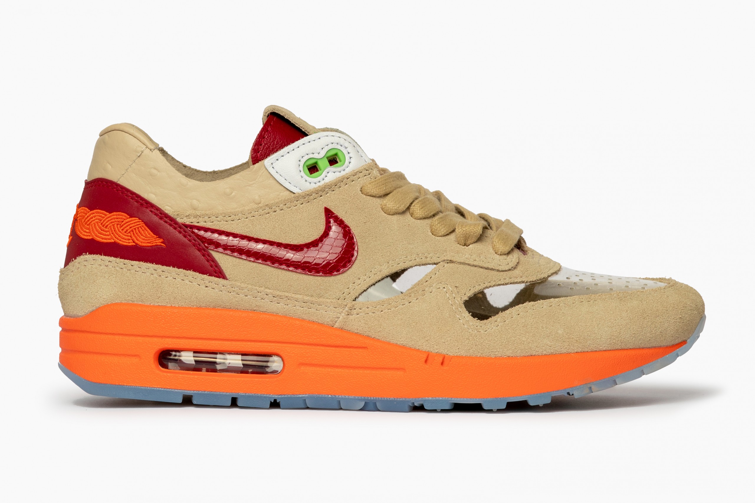 从7 个角度全面对比四代 clot x nike air max 1「kiss of death」