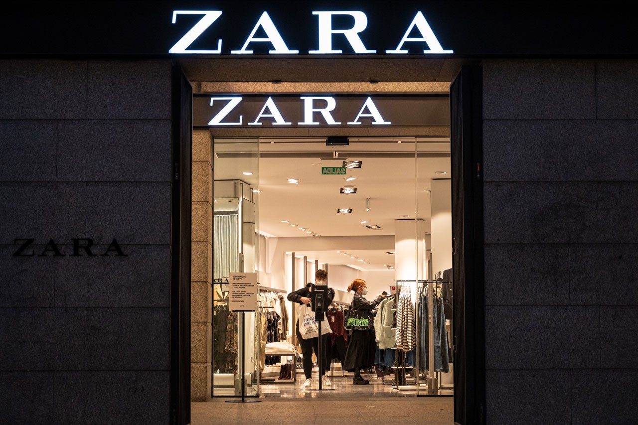Zara 母公司 Inditex 财报显示净收入大幅度下降 70％