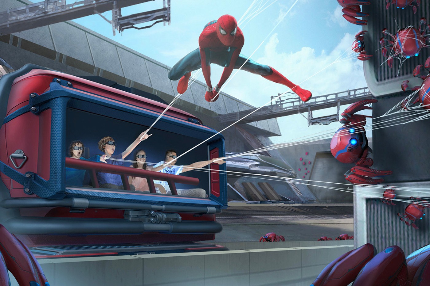 Disney 最新主题乐园「Marvel Avengers Campus」正式登场