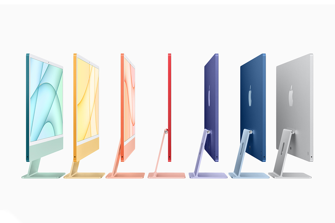 Apple 发布会 − 精萃于一身 M1 晶片置入全新 iMac 强势登场