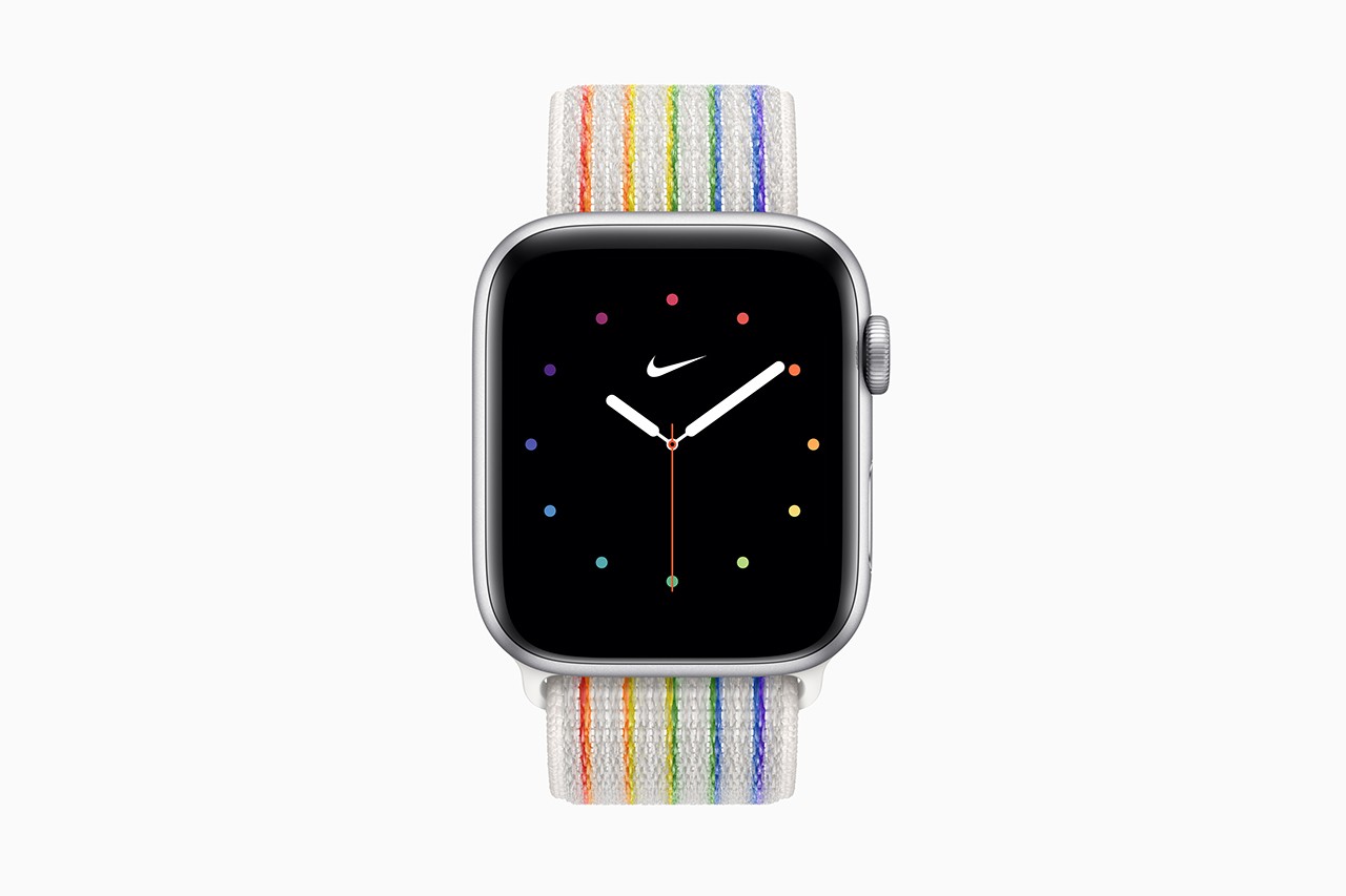 Apple 与 Nike 共同发布 Apple Watch 最新彩虹版表带系列设计