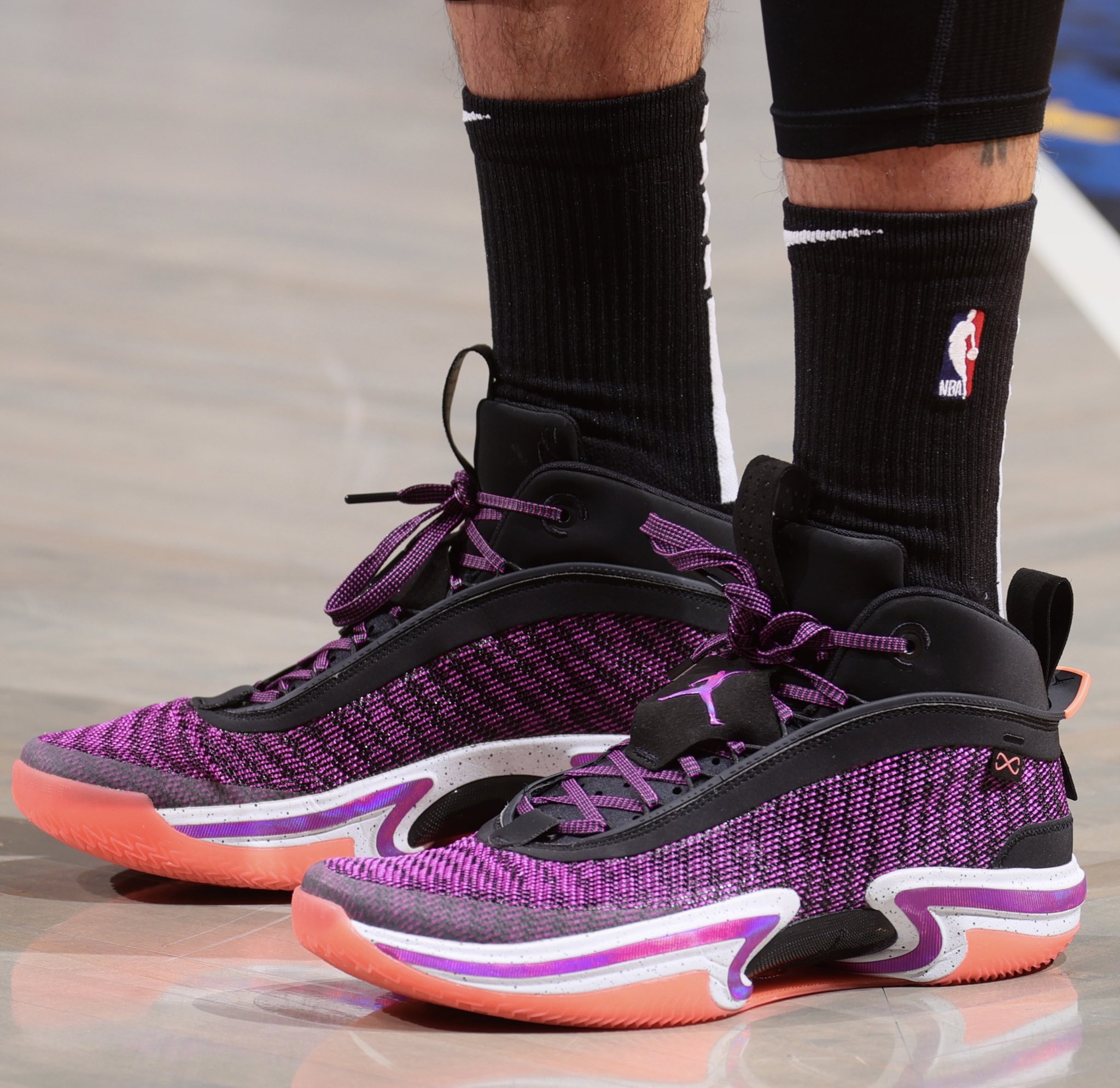 Jayson Tatum 率先着用 Jordan Brand 最新科技篮球鞋款 Air Jordan 36