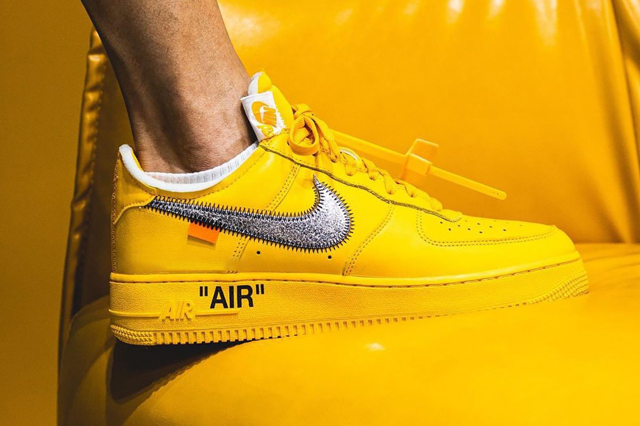 Off-White™ x Nike Air Force 1 最新联名配色「University Gold」即将发售