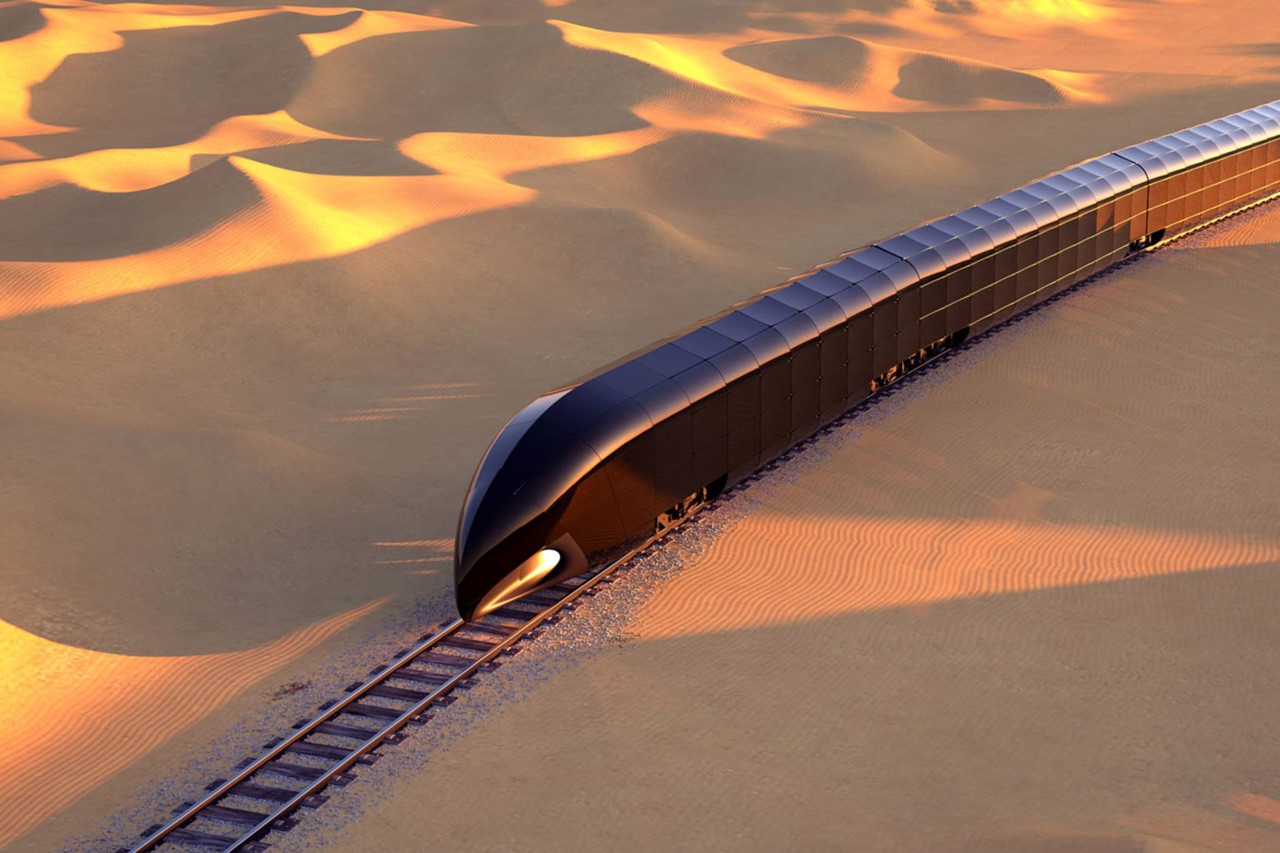 法国设计师打造成本 $3,500 万美元豪华未来科技列车 G-Train
