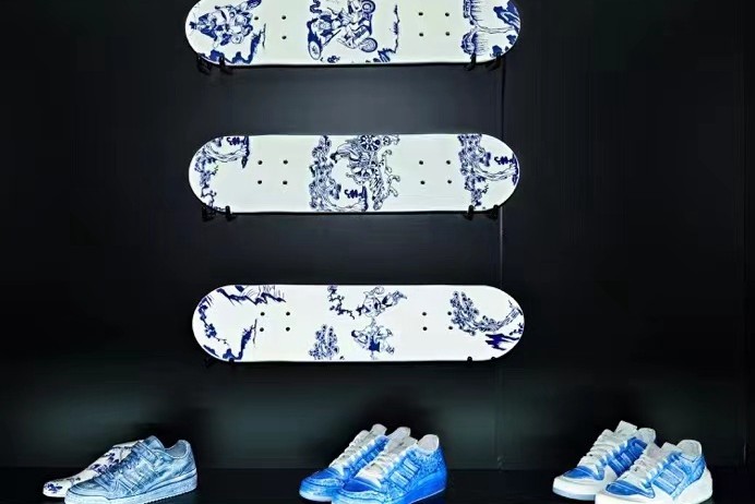 携手艺术家易燃，adidas Originals「燃谷子下山」限定系列正式亮相_