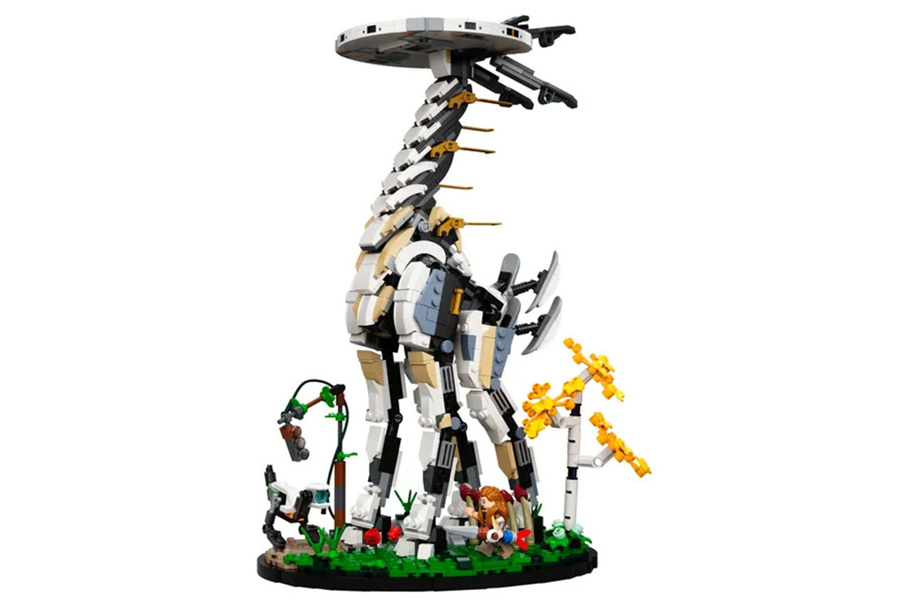 LEGO 即将推出《地平线 Horizon Forbidden West》「长颈兽 Tallneck」积木模型