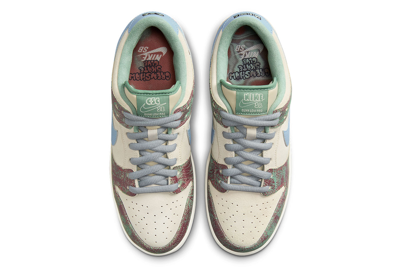 Crenshaw Skate Club x Nike SB Dunk Low 最新联名鞋款官方图辑正式