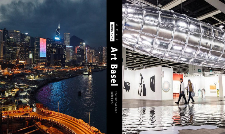 受疫情影响，香港 Art Basel、Art Central 艺术展双双取消