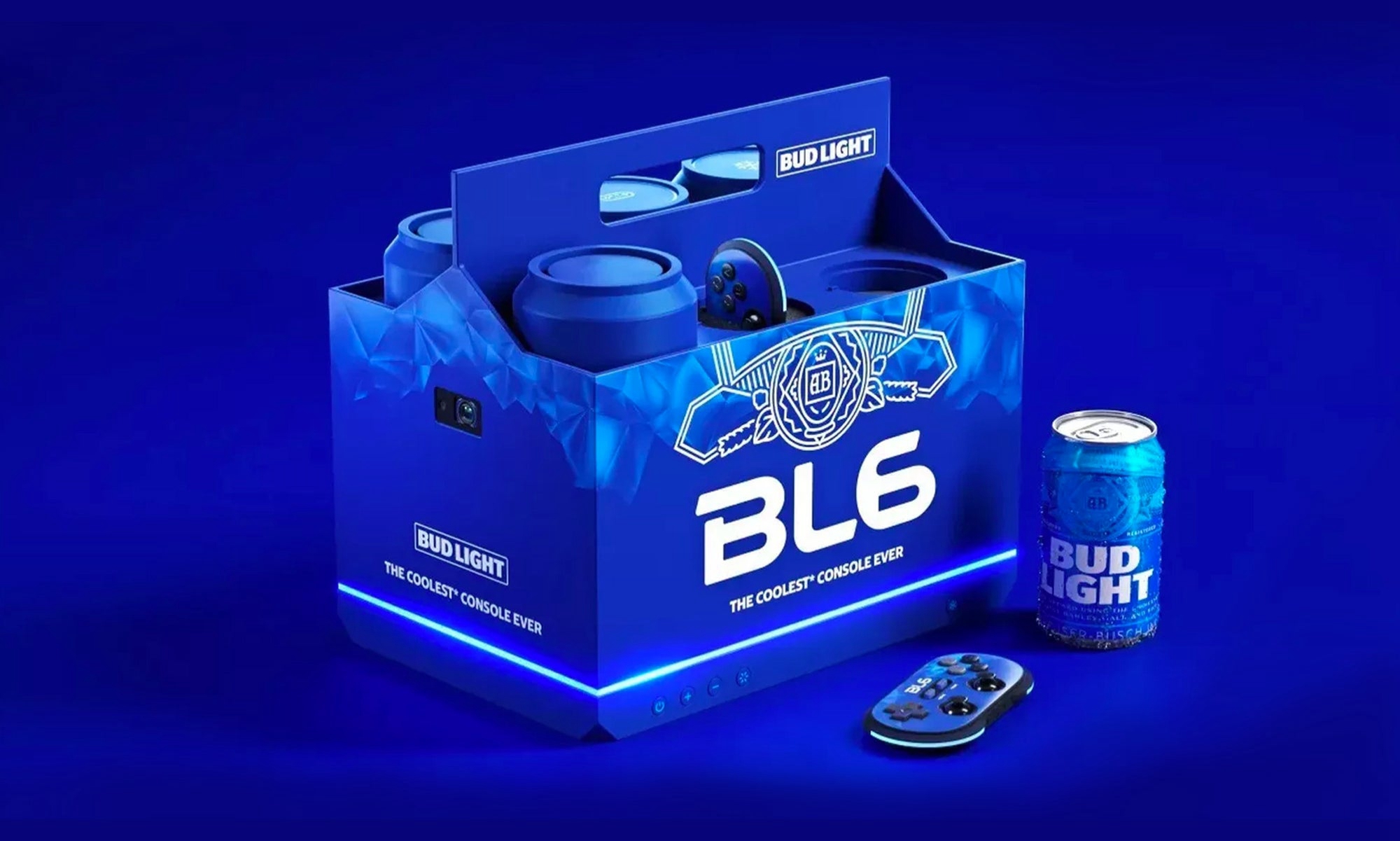 百威推出 Bud Light BL6 全新游戏主机