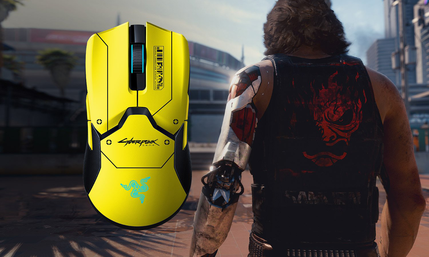 Razer x《Cyberpunk 2077》联名游戏鼠标接受预订