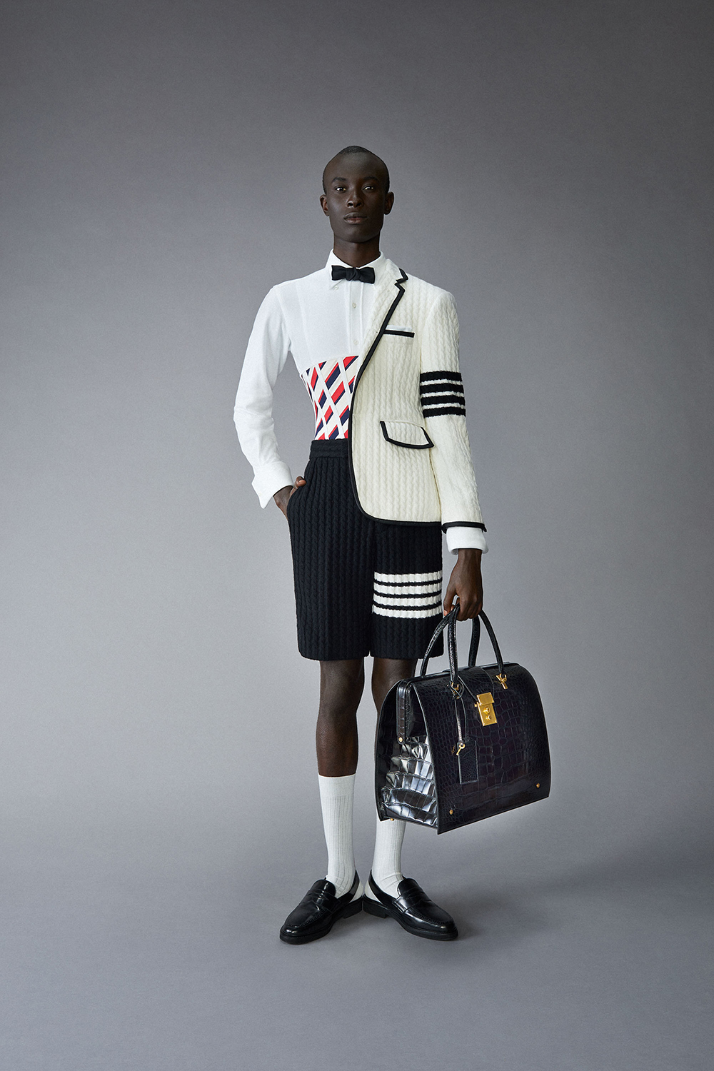 这位纽约设计师所关注的,是你会如何演绎 thom browne 的单品.