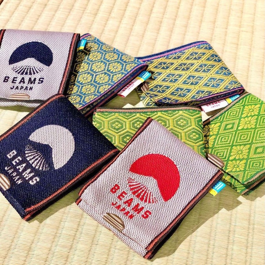 高田织物 x BEAMS JAPAN 联名卡包正式开售