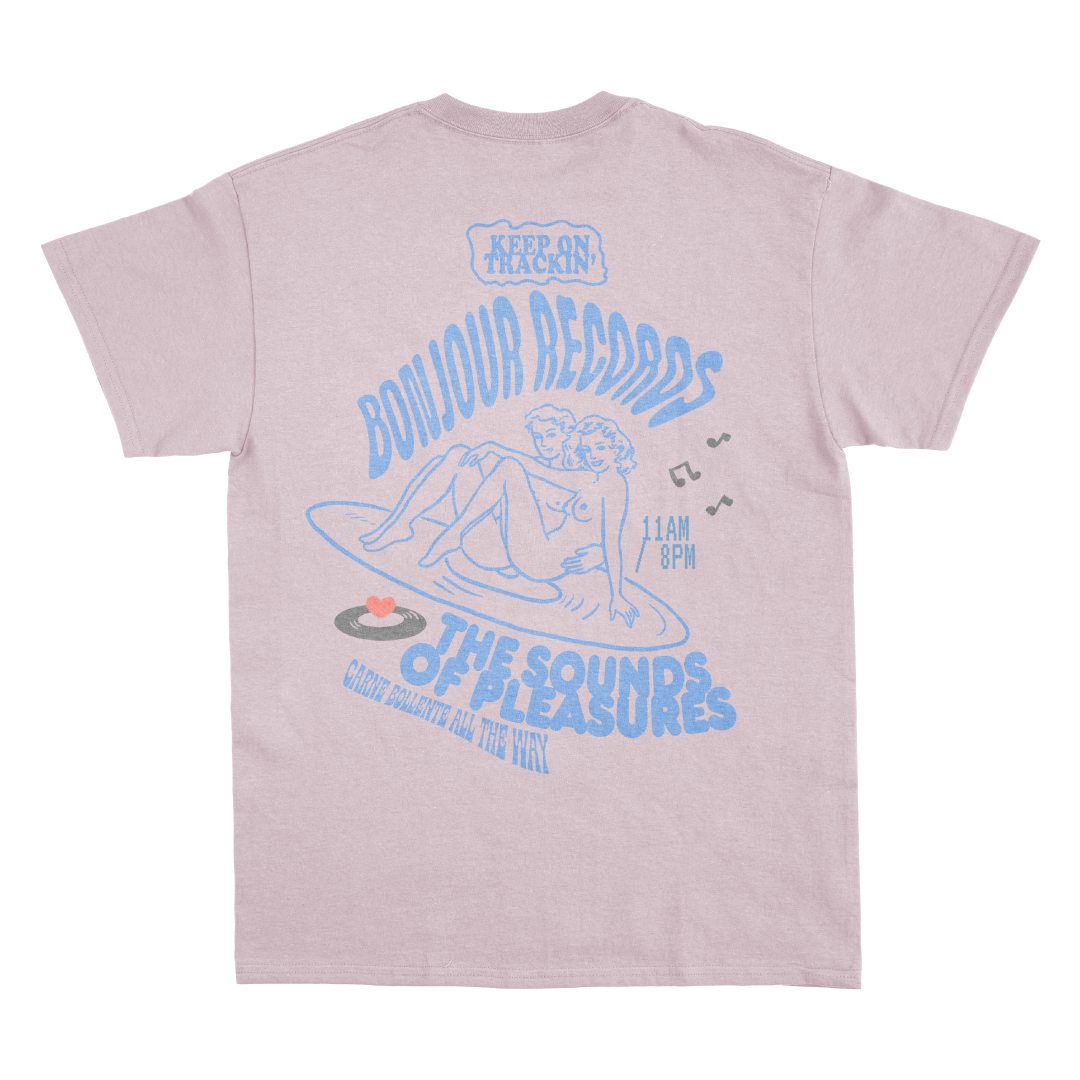 巴黎时尚品牌 Carne Bollente × 日本唱片店 bonjour records 联名系列发布