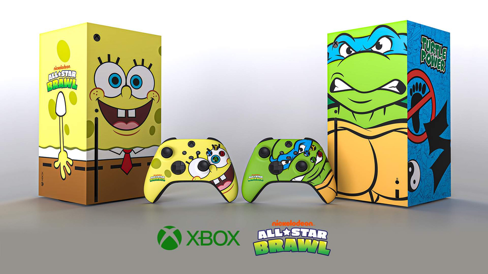 微软推出海绵宝宝与忍者神龟特别版 Xbox Series X
