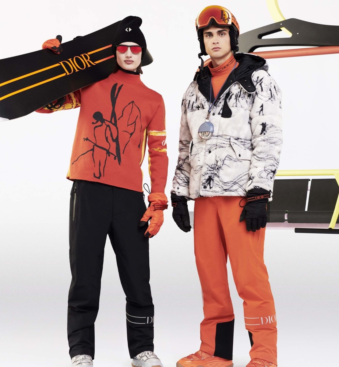 DIOR 发布男士滑雪限定系列