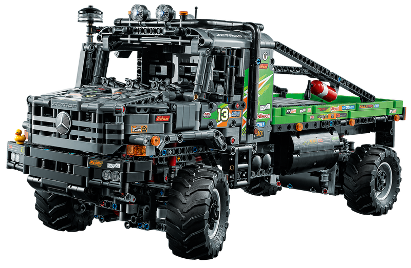 LEGO Technics 推出 42129 梅赛德斯-奔驰 Zetros 卡车盒组