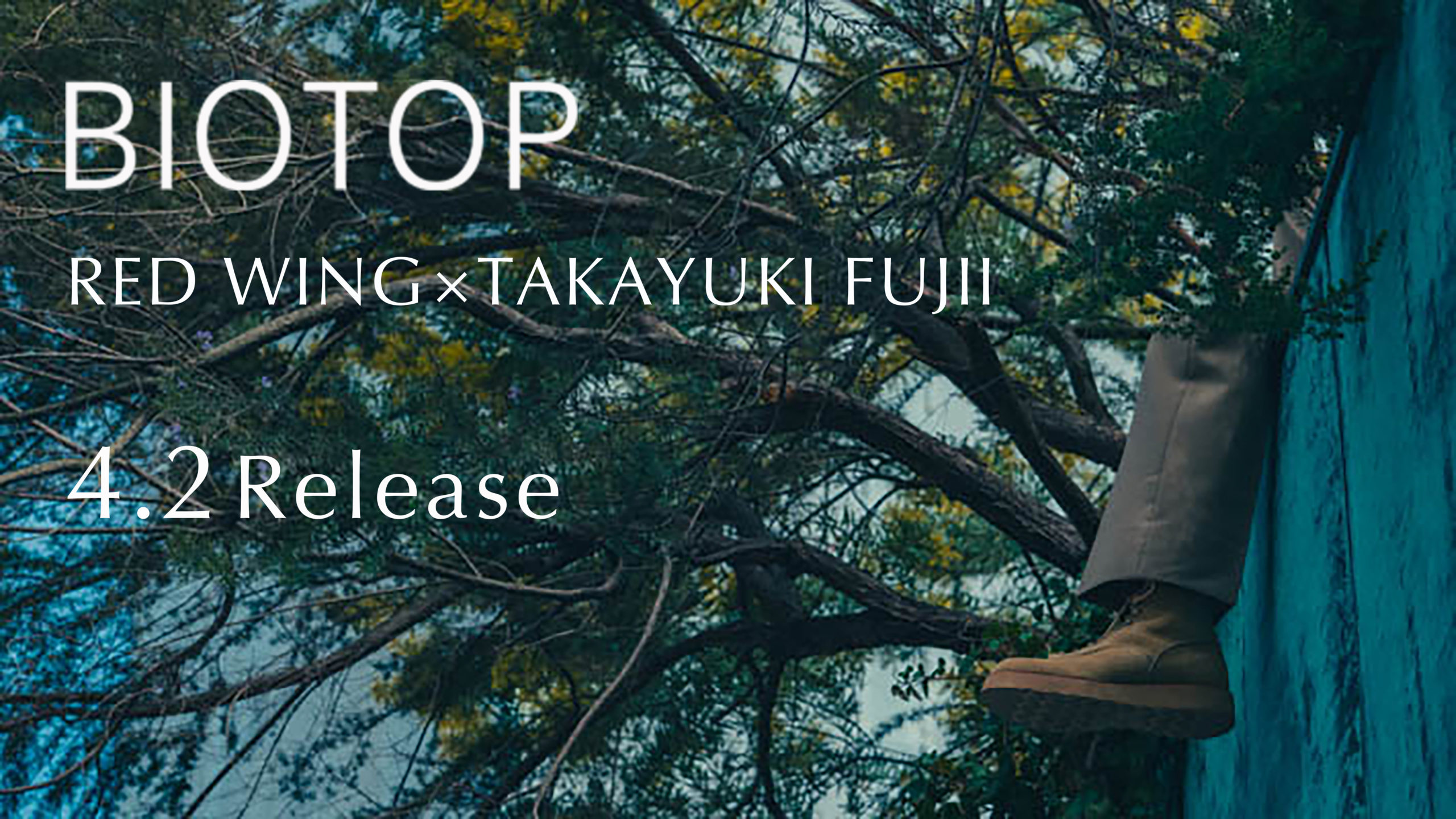 RED WING x TAKAYUKI FUJII for BIOTOP 即将发售