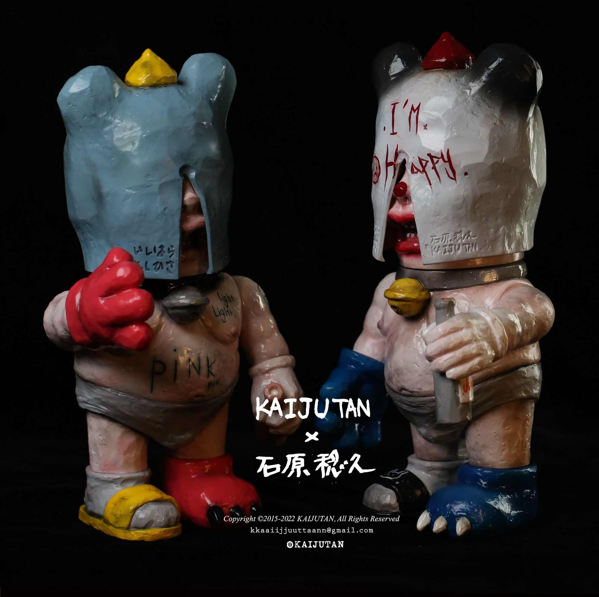 艺术家 kaijutan 携手石原稔久发布限量联名系列