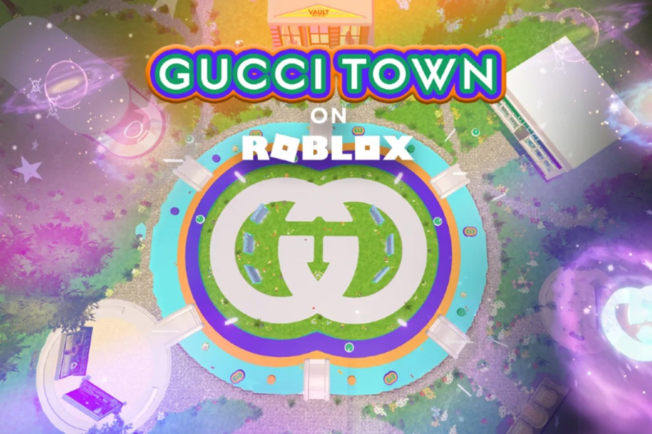 GUCCI 在 Roblox 上推出新虚拟小镇