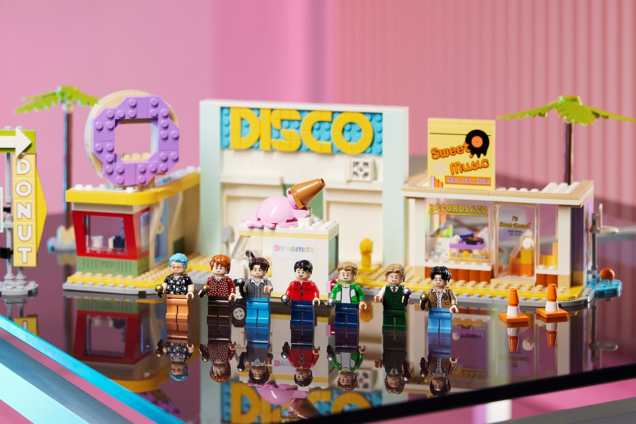 LEGO® x BTS 套装发布信息释出