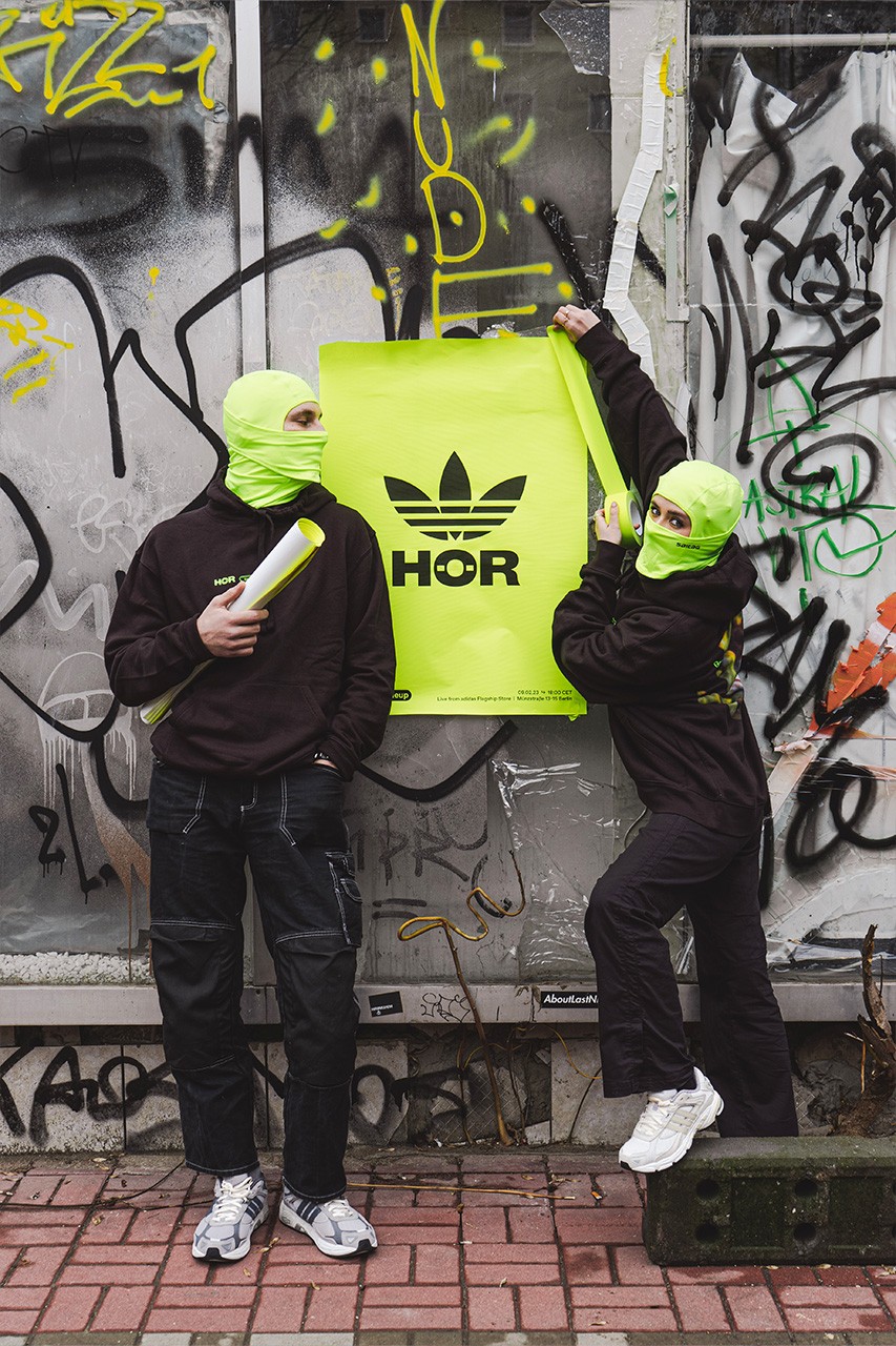 adidas originals 与柏林音乐平台 HÖR Berlin 建立新合作伙伴关系